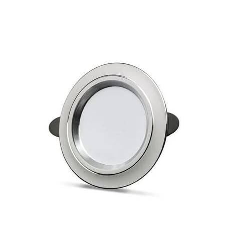  5 Watt Beyaz Işık Led Spot White+Silver - 1