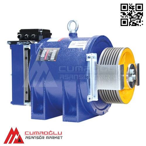 Akiş Asansör AK2 3,9 kW Dişlisiz Asansör Motoru - 1