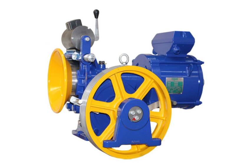 Akiş Asansör Mugen MF1 5,5 kW 400 kg  VVVF 4 Kutuplu Asansör Motoru - 1