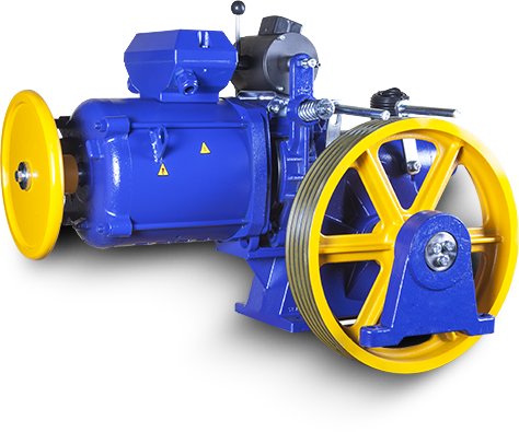 Akiş Asansör Volpi VF2 5,5 kW 630 KG VVVF 4 Kutuplu Asansör Motoru - 1