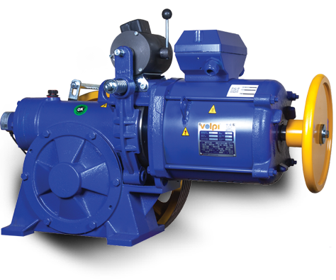 Akiş Asansör Volpi VF2 5,5 kW 630 KG VVVF 4 Kutuplu Asansör Motoru - 2