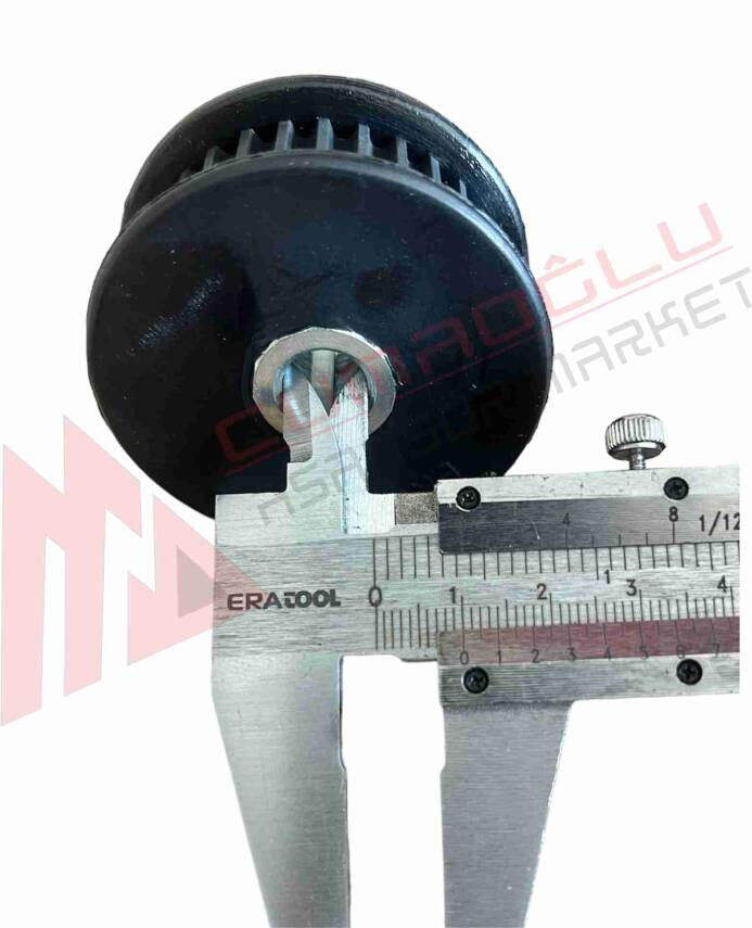 Asansör Kapı Motor Dişlisi Ø55 5M  - 4