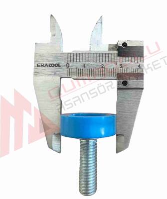 Asansör Kilit Makarası Ø30-M10 DÜZ PİM - 3