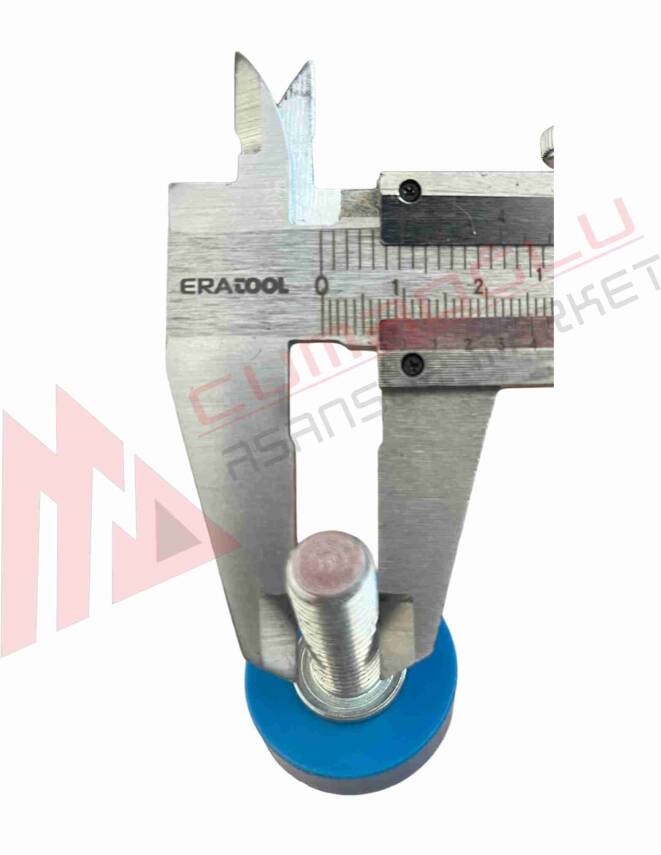 Asansör Kilit Makarası Ø30-M10 DÜZ PİM - 4