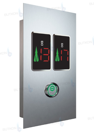 Butkon Sıva Altı Kat Panelleri Dubleks Tek Buton - 1