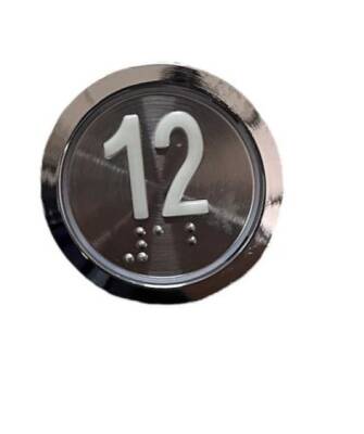 Cumaoğlu 12. Kat  Asansör Buton Düğmesi