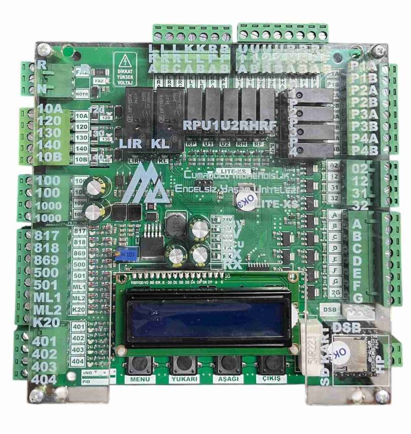 Cumaoğlu Engelli Ve Vinç Asansör Kumanda Kartı  - 1