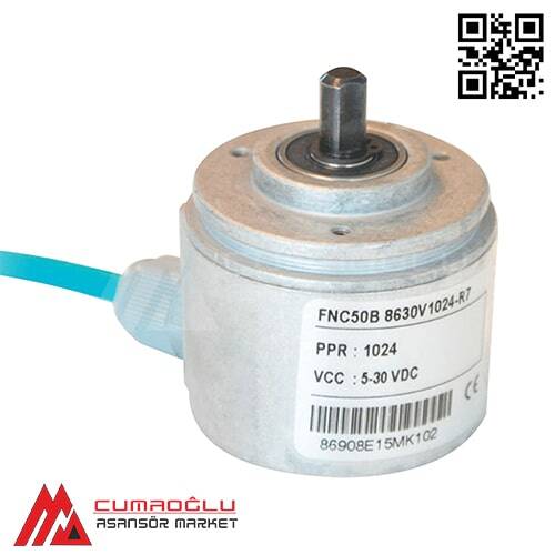 Encoder Ø58mm 10mm 6ch 5-30v DC 1024 puls - 1