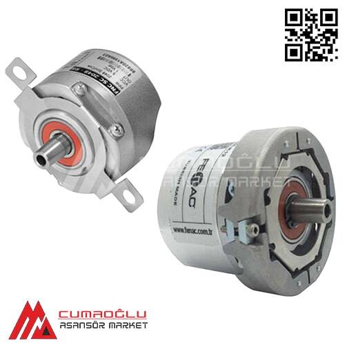 Encoder Ø58mm Konik 4ch 5-30v DC 1024 puls - 1