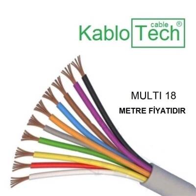 KabloTech MULTI-18 ''18x0,60mm²'' Sinyal Kablosu