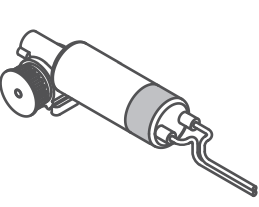 Mekisan Otomatik Kapı Yedek Parça Kat/ Kabin Kapısı 30 V DC AT 18 Sağ Motor, IP54 - 1