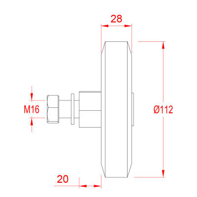 Metroplast 30′lik Hidrolik Makara - 2