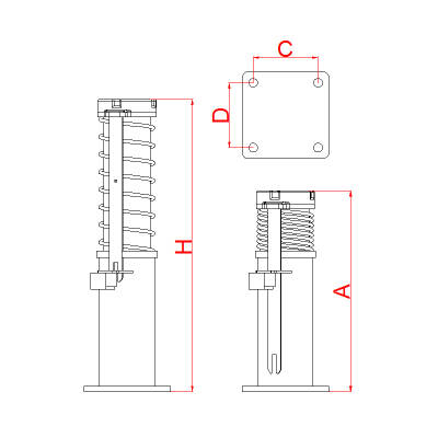 Metroplast Hidrolik Asansör Tamponu 2 M/SN - 2