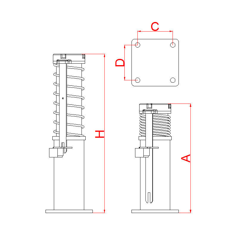 Metroplast Hidrolik Asansör Tamponu 2 M/SN - 2