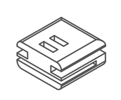 Otomatik Kapı Yedek Parça Kat / Kabin Kapısı Panel Kılavuz Paten - 1